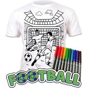 Inkleur T-Shirt - Football - 104-110