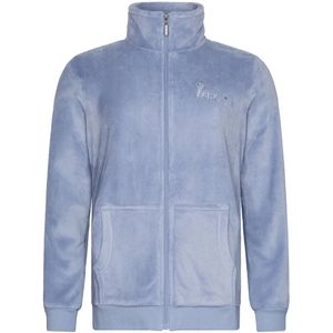 Pastunette - Vest - Blue Fog - Fleece - Blauw - Rits - Maat 38