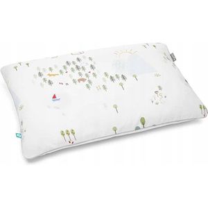 MUMLA Kussensloop Kaart 40x40cm - Katoen met Rits