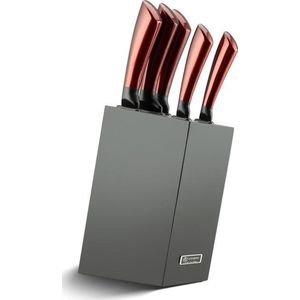 Edënbërg Red Line - Luxe Messenset - Messenblok - 6 delig - RVS