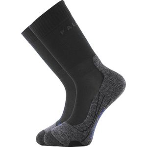 FALKE TK2 Cool heren wandelsokken - zwart (black-mix) - Maat: 44-45