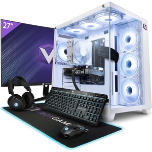 Vibox VII-22 Game PC - 27"" Scherm Pakket - Intel i9 12900F Processor 5.2GHz - Nvidia RTX 3060 12GB - 16GB RAM - 1TB NVMe M.2 SSD - 600W PSU - Windows 11 - WiFi