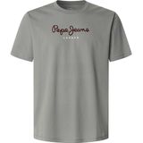 Pepe Jeans - Eggo N - T-shirt - Grijs - Korte Mouwen - Man