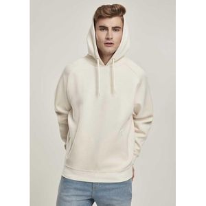 Urban Classics - Raglan Zip Pocket Hoodie/trui - M - Creme