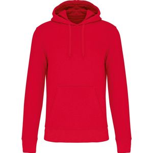 Ecologische herenhoodie met capuchon merk Kariban Red - M
