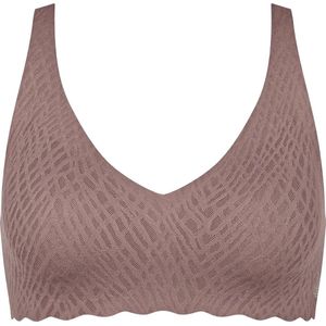 Sloggi Zero feel Soft Bra Bliss - Naadloze BH - XL - Roze