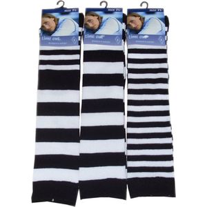 Dames KNIEKOUS - wit- 6 paar - one size - losse elastiek - 78% katoen - chaussettes socks