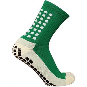 CHPN - Gripsokken - Anti-slip sokken - Sportsokken - Donkergroen - 1 paar - Sport sokken - Ondersteunende sokken - Maat 39/45