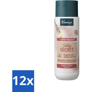 Kneipp - Douchecrème - Silky Secret - 200 ml - Voordeelverpakking - 12 stuks