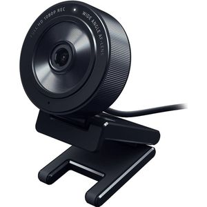 Webcam voor PC - Full HD - Rond - Zwart