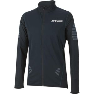 Thermo Fietsshirt met Lange Mouwen - Winddicht, Ademend en Waterafstotend, Met Reflectoren - Volledige Rits