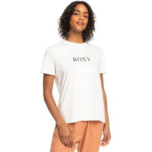 Roxy Noon Ocean T-shirt Met Korte Mouwen Wit L Vrouw