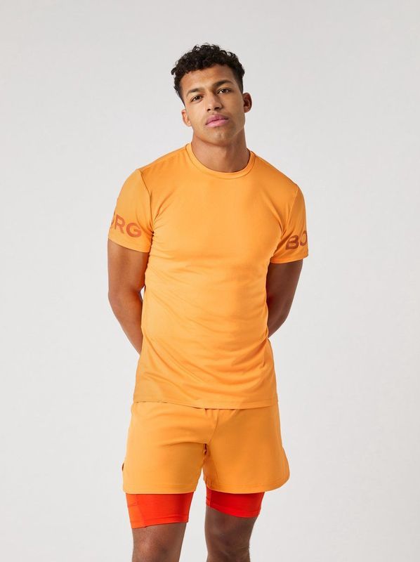 Björn Borg - Borg Sport - T-Shirt - Sun Orange