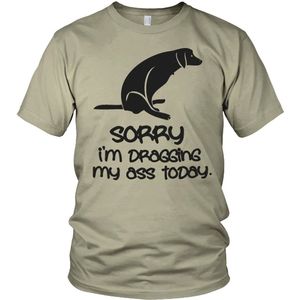 Hybris Sorry For Dragging My Ass Today Khaki-S