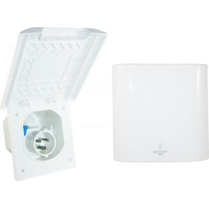 Element Line CEE Invoerdoos - Wit - 230 V - Voor Binnen