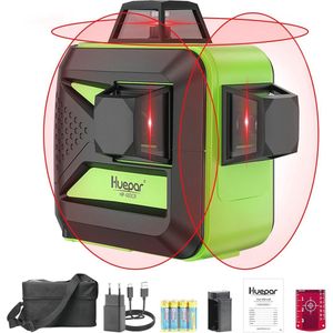3 x 360 graden kruislijnlaser - Zelfnivellerend laserniveau voor Precisie en Gemak