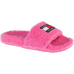 Tommy Hilfiger Flag Pool Slide EN0EN01602-VTC, Vrouwen, Roze, Slippers, maat: 37