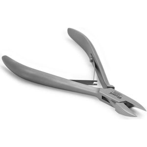 Hoektang Premium Autoclaven klasse 15 cm nageltang met normaal snijvlak nagelknipper roestvrij staal inclusief gratis ""roestvrij stalen nagelvijl