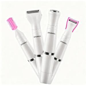 EYUSALL 4-in-1 Ontharingsapparaat voor Vrouwen - Elektrische Epilator voor Nat & Droog Gebruik