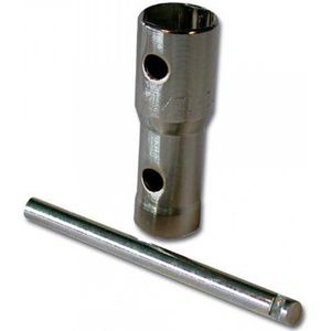 korte bougiesleutel bihr 16mmt 18mm 21mm voor motor scooter quad nieuw