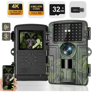 Wildcamera - Bewegingssensor camera - Nachtzicht - Dieren spotten - Boscamera - Buiten camera - Wildlife observeren - Beveiligingscamera natuur - Jachtcamera - Onopvallende camera - Buitenobservatie - Natuurfotografie - Dierensporen vastleggen - Time