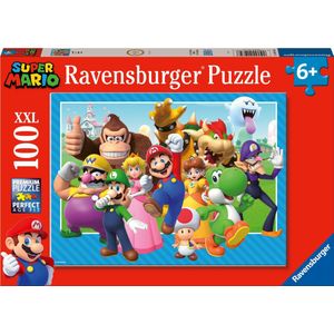 Ravensburger puzzel Let's-a-go ! Super Mario - Legpuzzel - 100 XXL stukjes