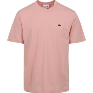 Lacoste - T-Shirt Roze - Heren - Maat XXL - Regular-fit