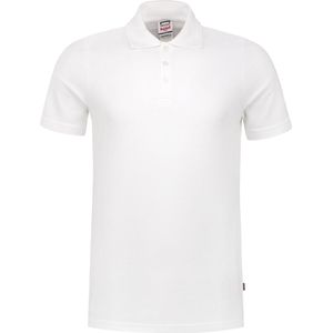 Tricorp 201020 Poloshirt Fitted 60°C Wasbaar - Wit - XS