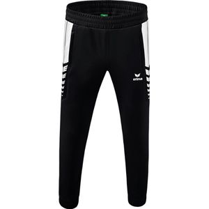 Erima Six Wings Worker Broek Heren - Zwart / Wit | Maat: 3XL