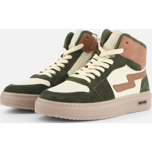 Muyters Sneakers groen Leer - Maat 40