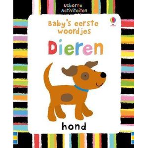 Usborne activiteitenkaarten: Baby's eerste woordjes Dieren