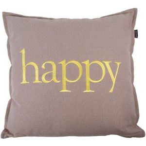 In The Mood Sierkussen HAPPY geel