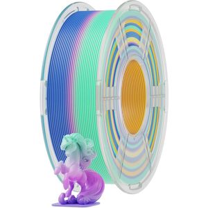 【4 stuks】Mecpow PLA Rainbow04 1 kg PLA Rainbow 3D-PRINTERFILAMENT 50-200 mm/s, 200-240 °C