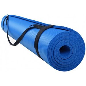 RS Sports - Fitnessmat - 180 cm x 60 cm x 1 cm - Blauw