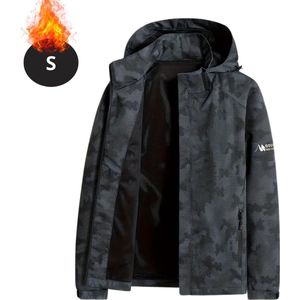 Livano Windjas Voor Heren - Parka - Lente & Herfst - Jas - Volwassen - Windjack - Windbreaker - All Season - Zwart - Maat S