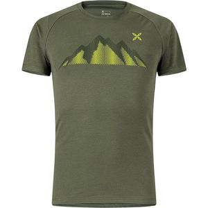 Montura Summit T-shirt Met Korte Mouwen Groen M Man