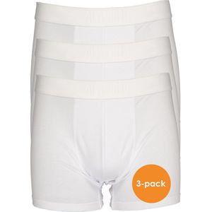 ALAN RED Colin boxers (3-pack) - heren boxers normale lengte - wit - Maat: S