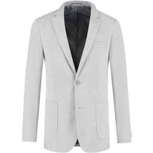 GENTS - Colbert stretch - Polyblend - Lichtgrijs - Maat 54/XXL