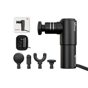 DrPhone EchoEase – Mini Draagbare MassageGun – Ontspanning – Massage – Met Vier Standen – Met Vier Snelheden - Fitness Spier Massage – Zwart