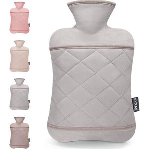 PVC warmwaterfles 18 L - warmwaterzak met hoes - pijntherapie handwarmer met verwarmde pad