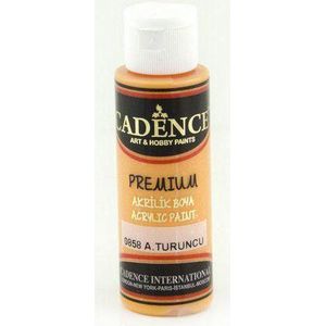 Cadence Premium acrylverf (semi mat) Lichtoranje 01 003 0858 0070  70 ml