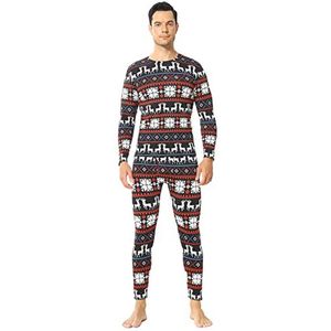 Thermisch Ondergoed voor Heren, Ultrazacht Fleece, Warme Basislaag, 2 Stuks