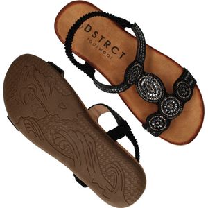 DSTRCT sandaal - Dames - Zwart - Maat 36