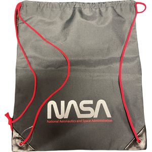 NASA rugtas rugzak zwemtas gymtas grijs