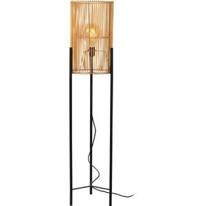 Lucide JANTINE - Vloerlamp - Ø 30 cm - 1xE27 - Naturel