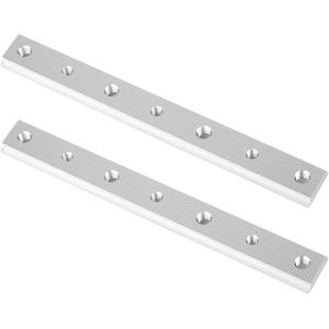 2 stks 200mm Aluminium T-Schroef Armatuur Slot T-Nut Mitre Track Jig voor Tafelzaag