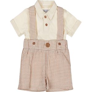 Dirkje jongens 2-delig set Off white - 02 Boys sky rider