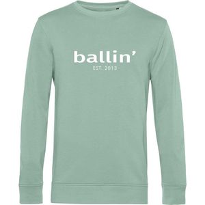 Ballin Est. 2013 - Heren Sweaters Basic Sweater - Groen - Maat S