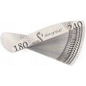 Aba Group - Professionele Nagelvijlset - Halve Maanvorm - 25 Stuks - Gradatie 180/240