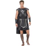 Duistere gladiator kostuum voor mannen - Verkleedkleding